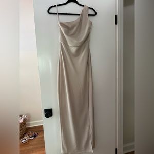 Champagne Bhldn dress